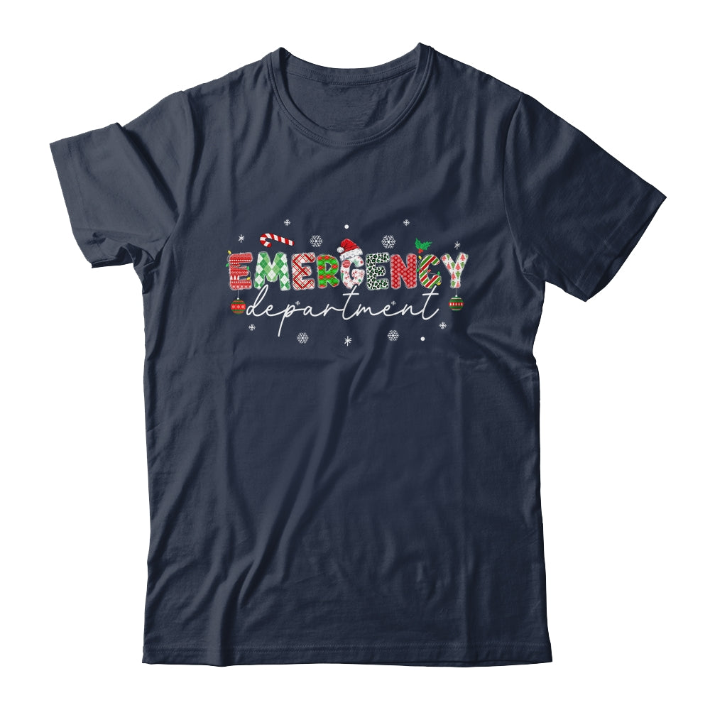 Emergency Department ER Nurse Christmas Emergency Room Shirt & Sweatshirt | siriusteestore