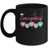 Emergency Department Nurse Hearts ER RN ED Valentines Mug | siriusteestore