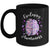 Epilepsy Awareness Month We Wear Purple Brain Flower Mug | siriusteestore