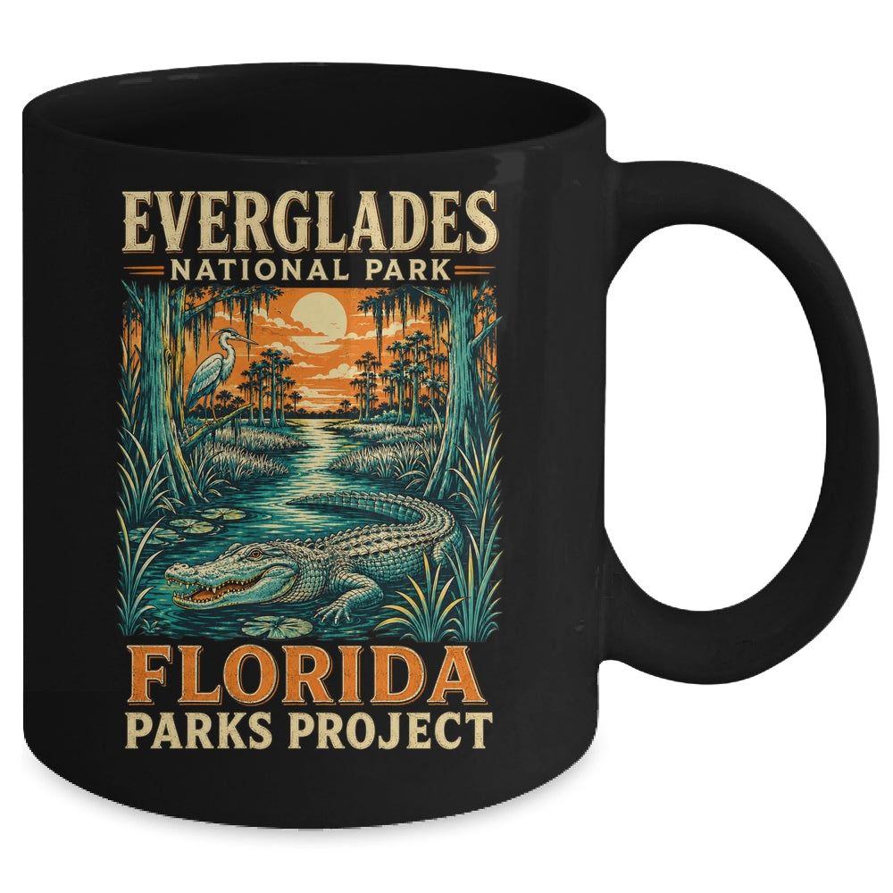 Everglades National Park Florida Adventure Vintage Travel Mug | siriusteestore