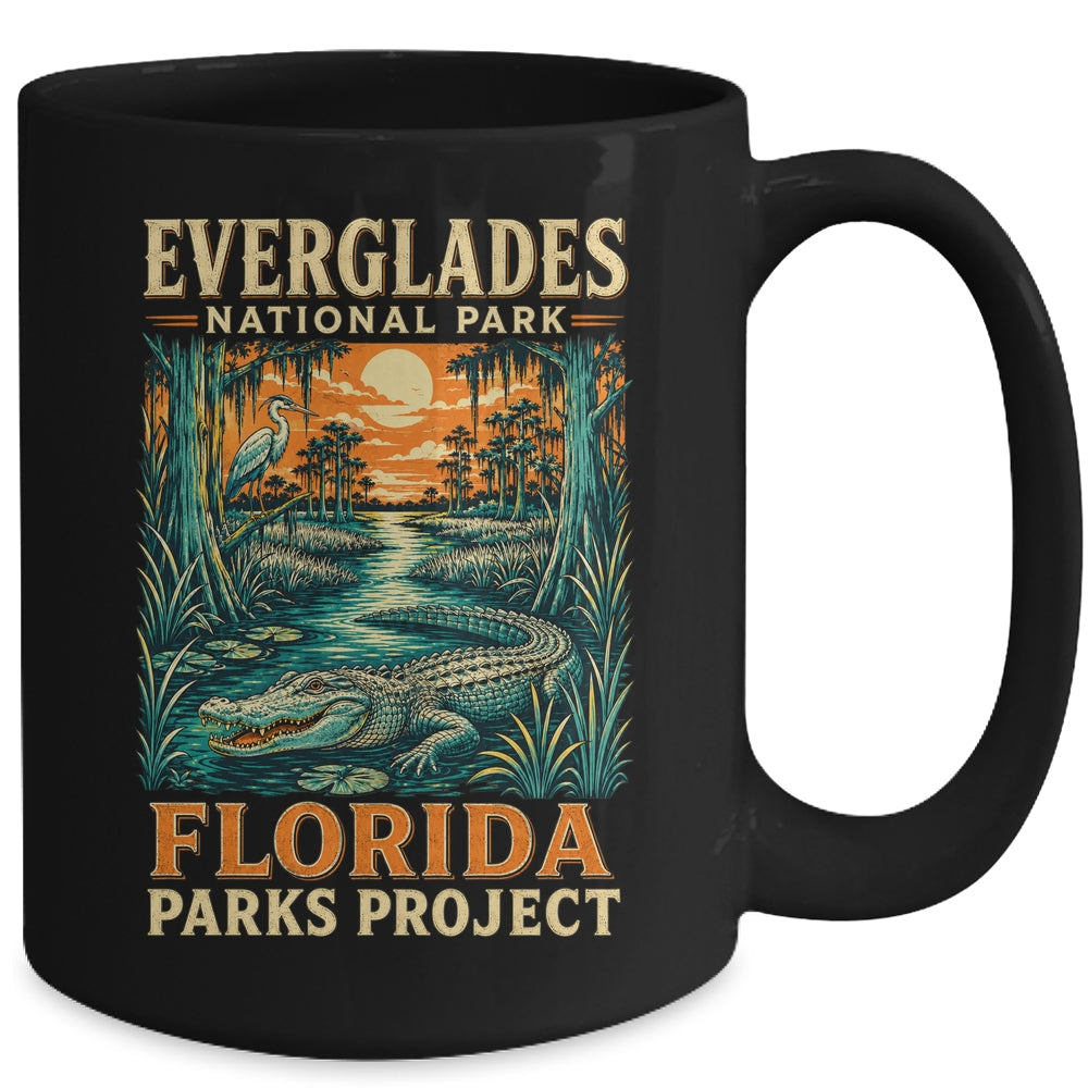 Everglades National Park Florida Adventure Vintage Travel Mug | siriusteestore