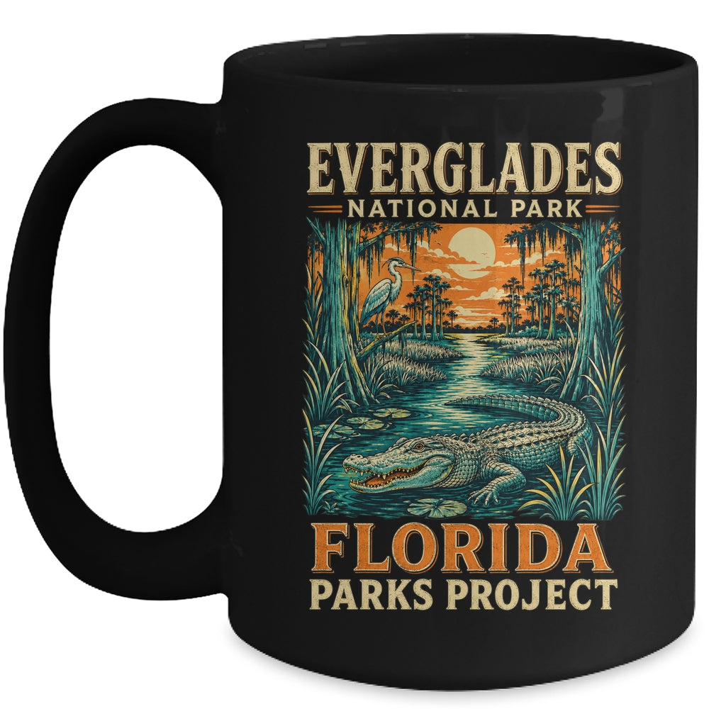 Everglades National Park Florida Adventure Vintage Travel Mug | siriusteestore