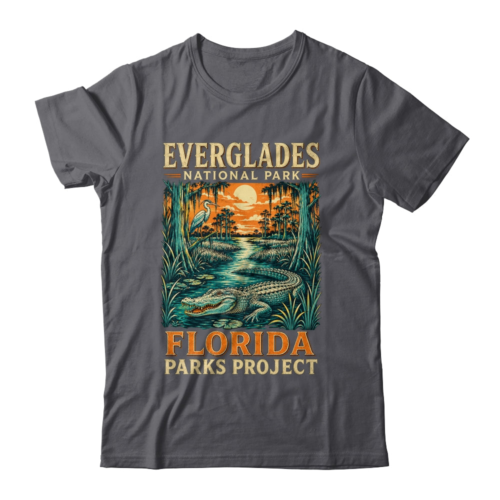 Everglades National Park Florida Adventure Vintage Travel Shirt & Tank Top | siriusteestore