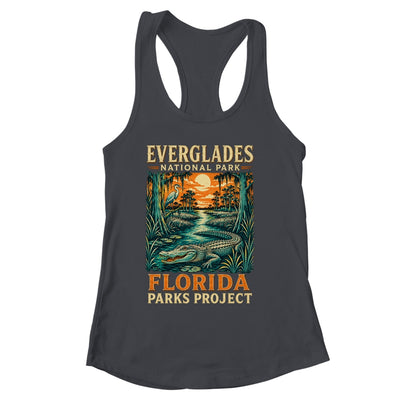 Everglades National Park Florida Adventure Vintage Travel Shirt & Tank Top | siriusteestore