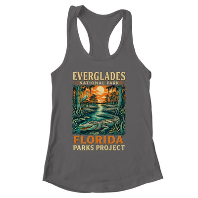Everglades National Park Florida Adventure Vintage Travel Shirt & Tank Top | siriusteestore