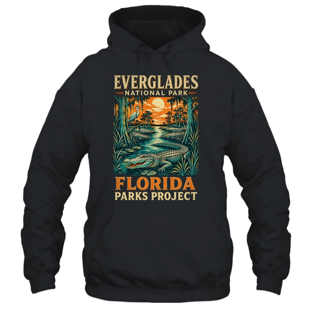 Everglades National Park Florida Adventure Vintage Travel Shirt & Tank Top | siriusteestore