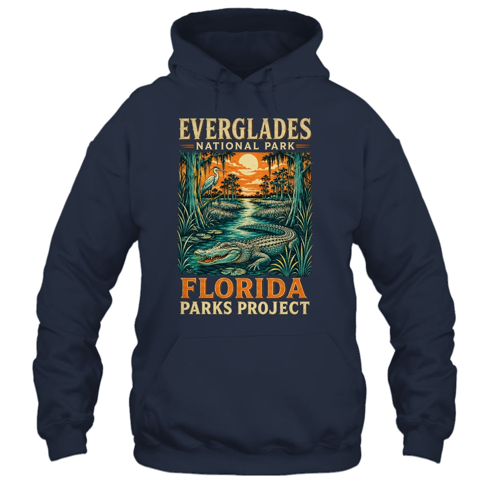 Everglades National Park Florida Adventure Vintage Travel Shirt & Tank Top | siriusteestore