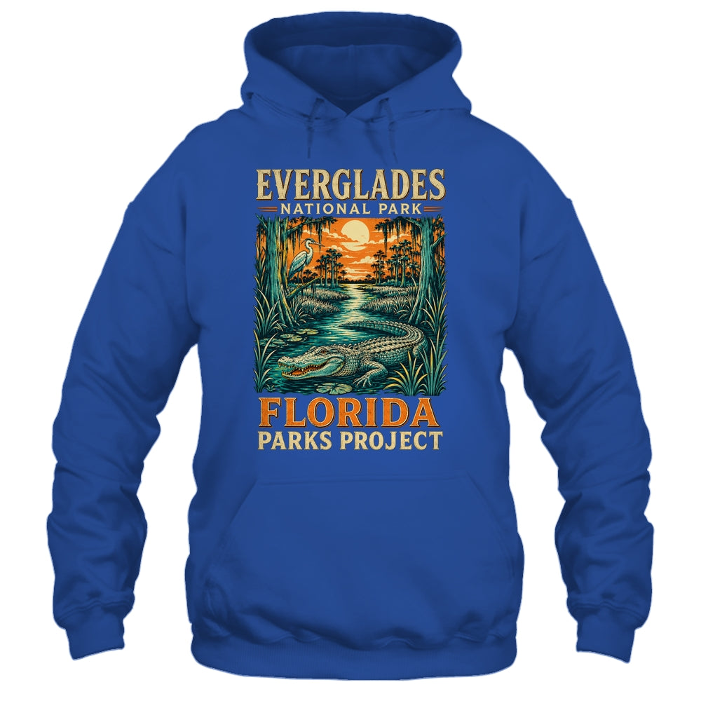 Everglades National Park Florida Adventure Vintage Travel Shirt & Tank Top | siriusteestore