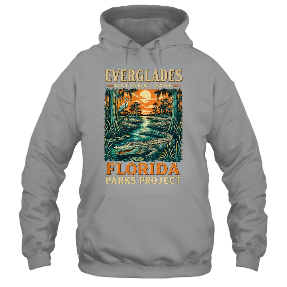 Everglades National Park Florida Adventure Vintage Travel Shirt & Tank Top | siriusteestore