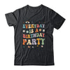 Everyday Is A Birthday Party For Women Girl Groovy Retro Shirt & Tank Top | siriusteestore