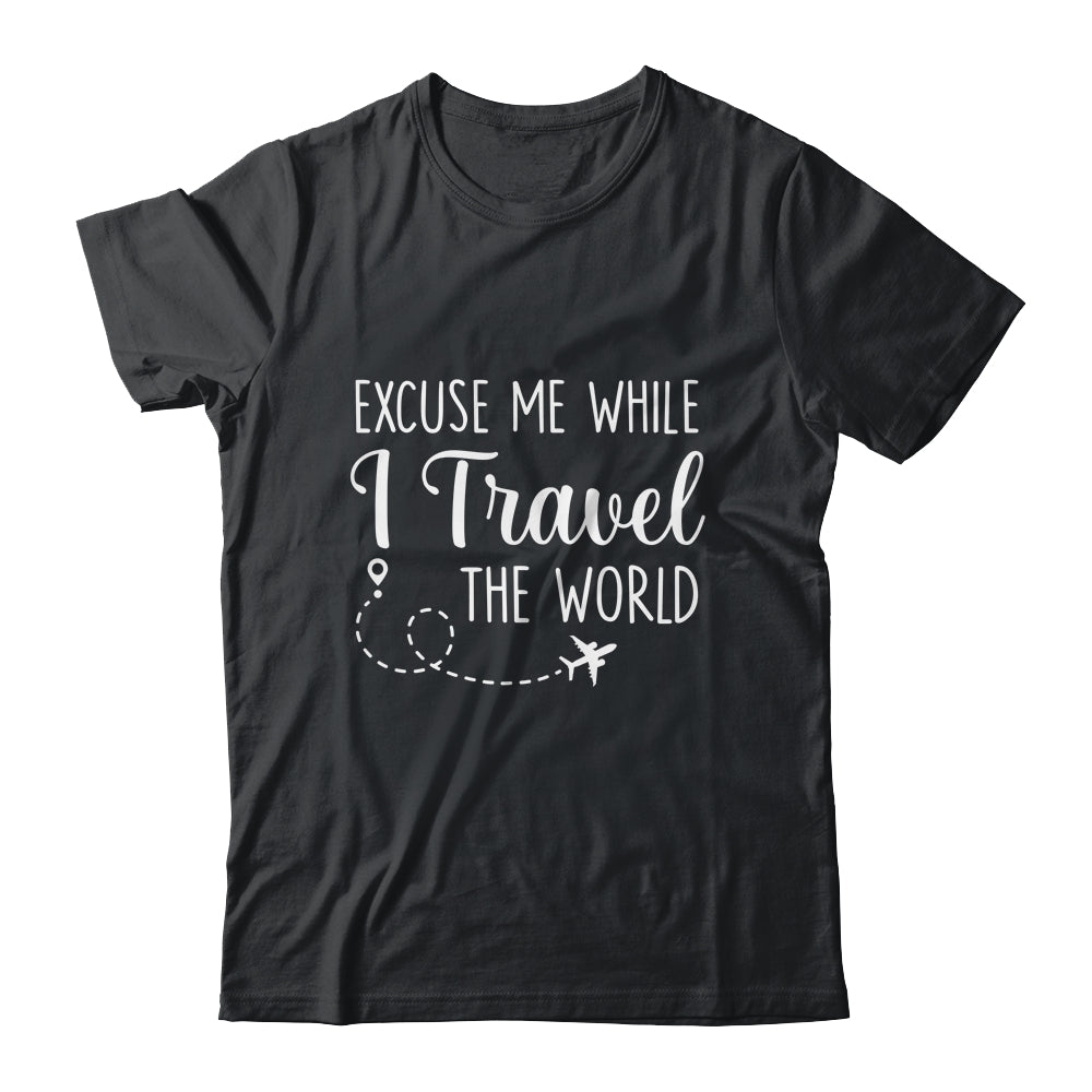 Excuse Me While I Travel The World Funny Christmas Costume Shirt & Tank Top | siriusteestore