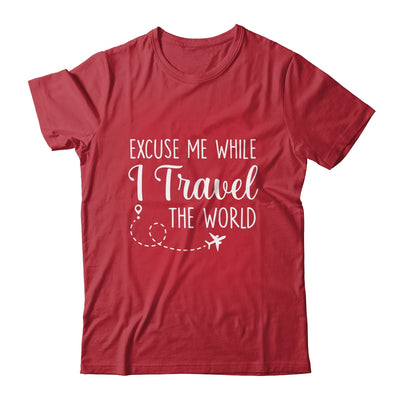 Excuse Me While I Travel The World Funny Christmas Costume Shirt & Tank Top | siriusteestore