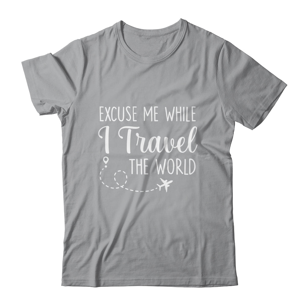 Excuse Me While I Travel The World Funny Christmas Costume Shirt & Tank Top | siriusteestore