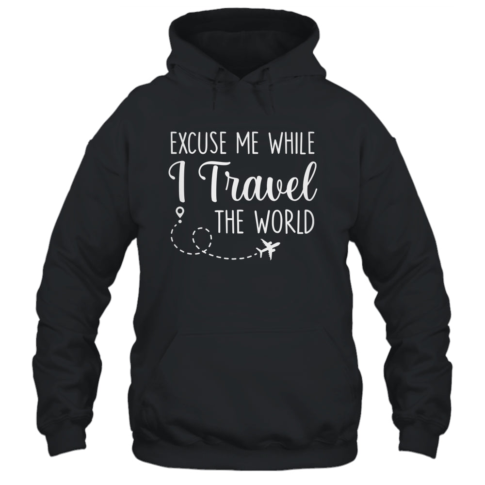 Excuse Me While I Travel The World Funny Christmas Costume Shirt & Tank Top | siriusteestore