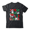 Fa La La Llama Funny Llama Christmas Animal Lover Men Women Shirt & Sweatshirt | siriusteestore
