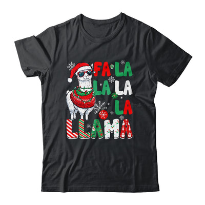 Fa La La Llama Funny Llama Christmas Animal Lover Men Women Shirt & Sweatshirt | siriusteestore