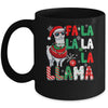 Fa La La Llama Funny Llama Christmas Animal Lover Men Women Mug | siriusteestore