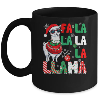 Fa La La Llama Funny Llama Christmas Animal Lover Men Women Mug | siriusteestore
