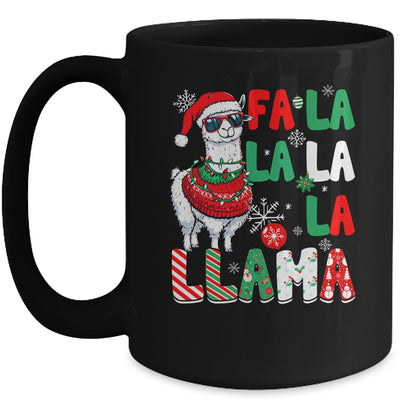 Fa La La Llama Funny Llama Christmas Animal Lover Men Women Mug | siriusteestore