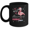 Fa La La Mingo Flamingo Candy Cane Christmas Girls Women Mug | siriusteestore