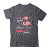 Fa La La Mingo Flamingo Candy Cane Christmas Girls Women Shirt & Sweatshirt | siriusteestore