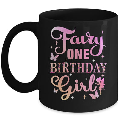 Fairy One Birthday Girl Princess Party Decoration Mug | siriusteestore