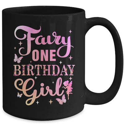 Fairy One Birthday Girl Princess Party Decoration Mug | siriusteestore