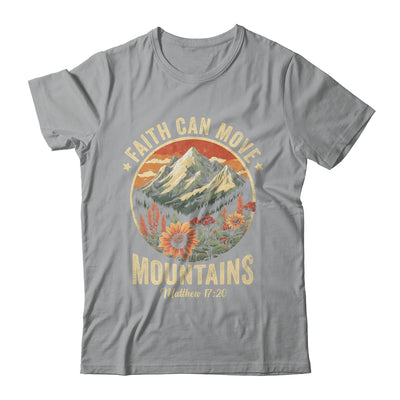 Faith Can Move Mountains Christian Bible Men Women Kids Shirt & Hoodie | siriusteestore