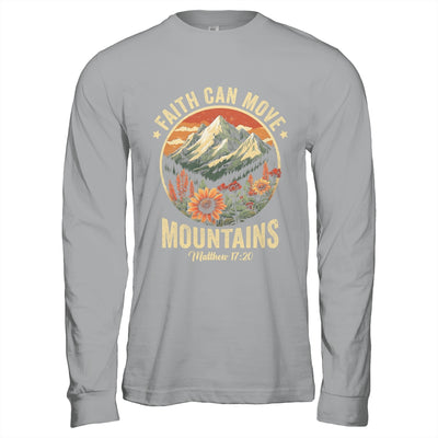 Faith Can Move Mountains Christian Bible Men Women Kids Shirt & Hoodie | siriusteestore