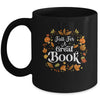 Fall For A Great Book Reading Librarian Autumn Teacher Mug | siriusteestore