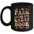 Fall For A Great Book Reading Teacher Librarian Thanksgiving Mug | siriusteestore
