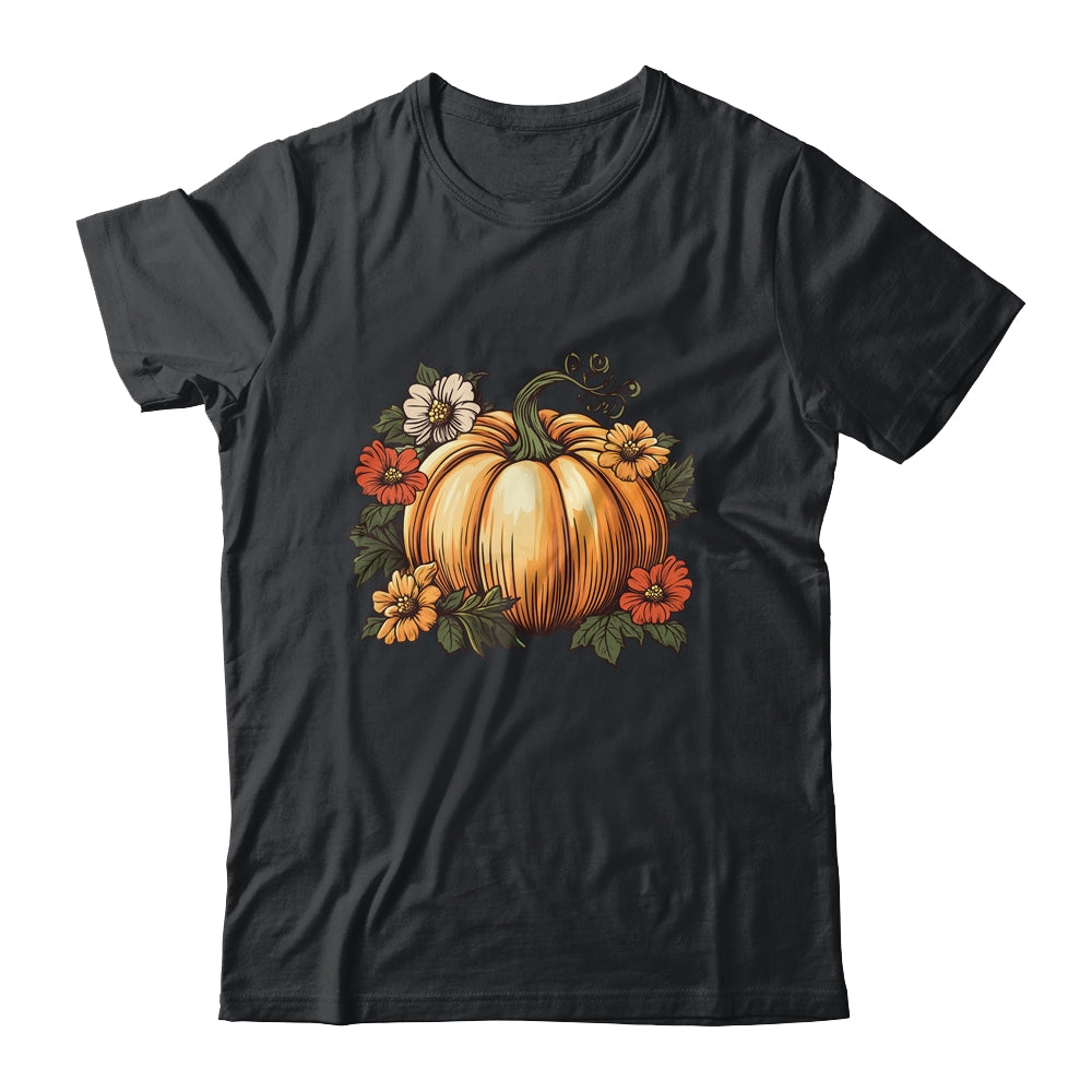 Fall For Women Vintage Pumpkin Autumn Graphic Thanksgiving Shirt & Sweatshirt | siriusteestore