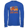 Fall Vibes Pumpkin Spice Latte Autumn For Kids Womens Shirt & Hoodie | siriusteestore