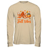 Fall Vibes Pumpkin Spice Latte Autumn For Kids Womens Shirt & Hoodie | siriusteestore