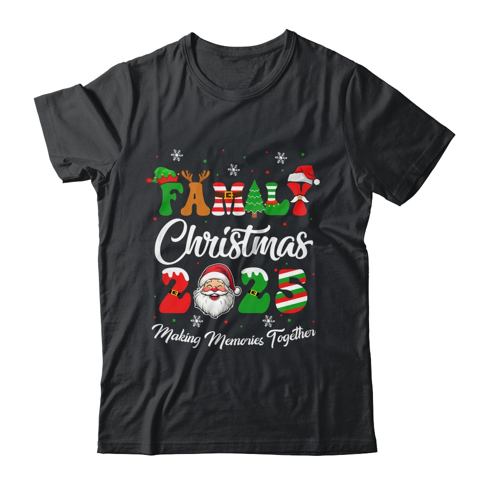 Family 2025 Christmas Matching Outfits Team Santa Elf Squad Shirt & Sweatshirt | siriusteestore