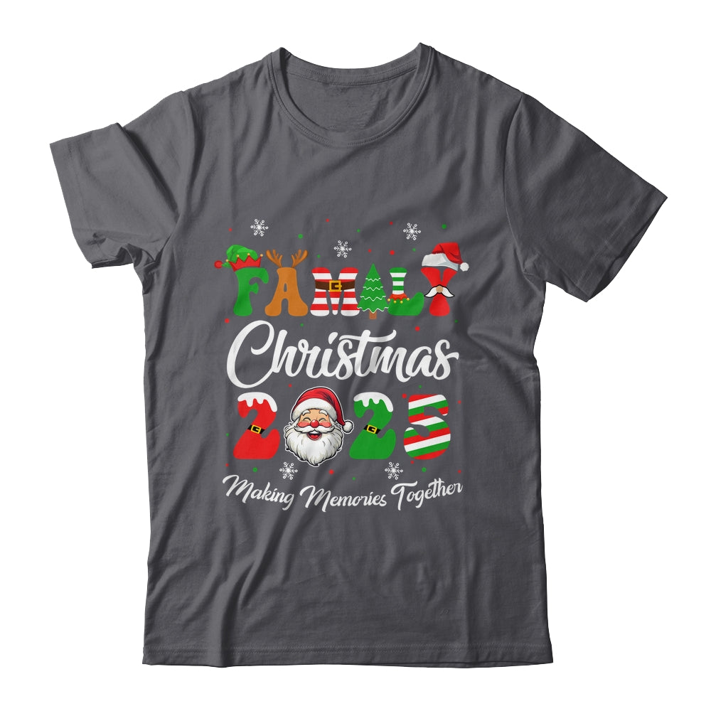 Family 2025 Christmas Matching Outfits Team Santa Elf Squad Shirt & Sweatshirt | siriusteestore