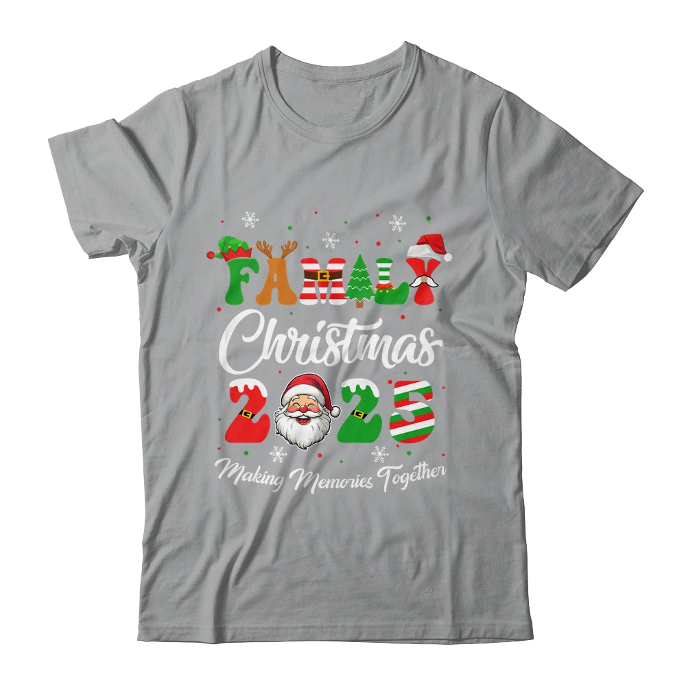 Family 2025 Christmas Matching Outfits Team Santa Elf Squad Shirt & Sweatshirt | siriusteestore