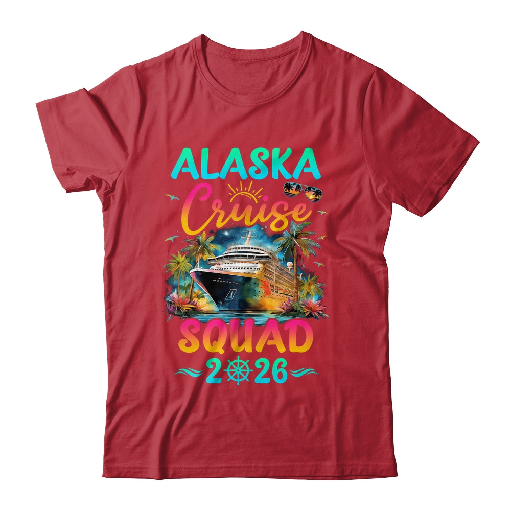Family Alaska Cruise Squad 2026 Summer Vacation Matching Shirt & Hoodie | siriusteestore