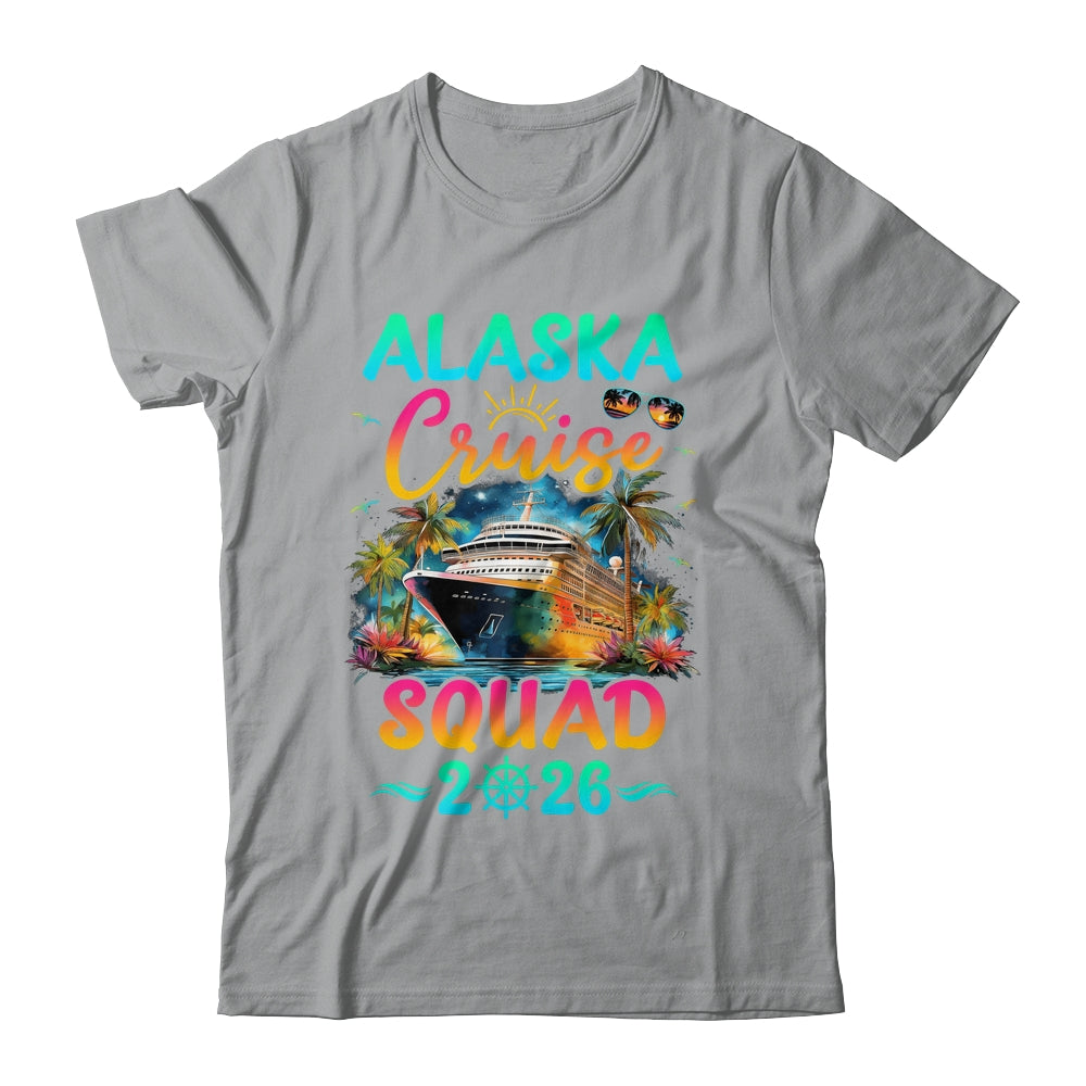 Family Alaska Cruise Squad 2026 Summer Vacation Matching Shirt & Hoodie | siriusteestore