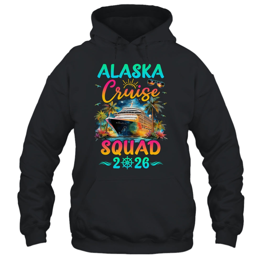 Family Alaska Cruise Squad 2026 Summer Vacation Matching Shirt & Hoodie | siriusteestore
