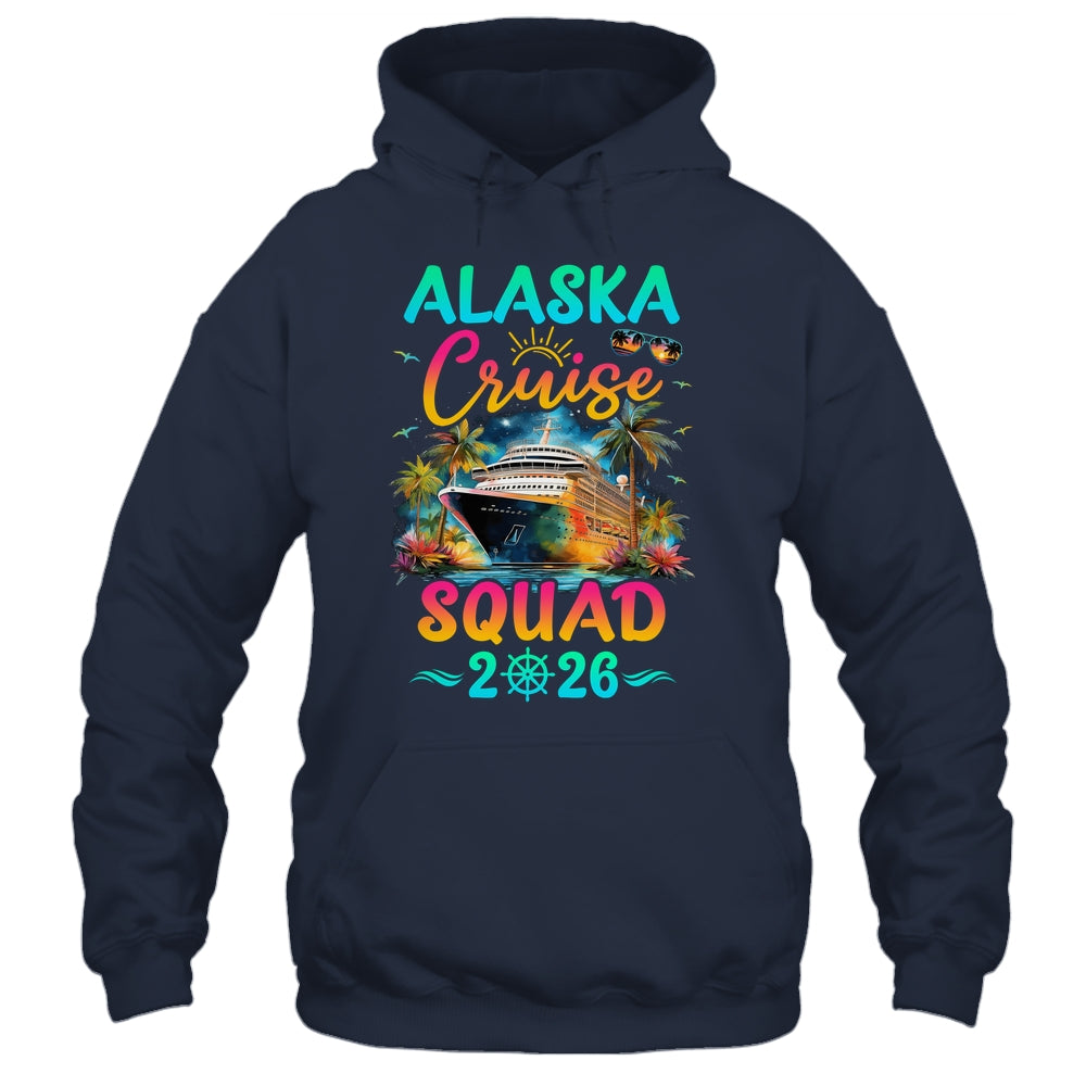 Family Alaska Cruise Squad 2026 Summer Vacation Matching Shirt & Hoodie | siriusteestore
