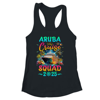 Family Aruba Cruise Squad 2025 Summer Vacation Matching Shirt & Tank Top | siriusteestore
