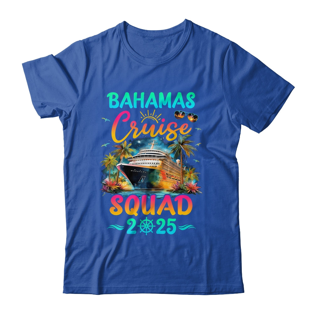 Family Bahamas Cruise Squad 2025 Summer Vacation Matching Shirt & Tank Top | siriusteestore