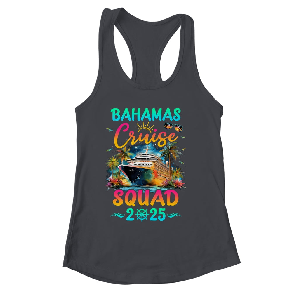 Family Bahamas Cruise Squad 2025 Summer Vacation Matching Shirt & Tank Top | siriusteestore