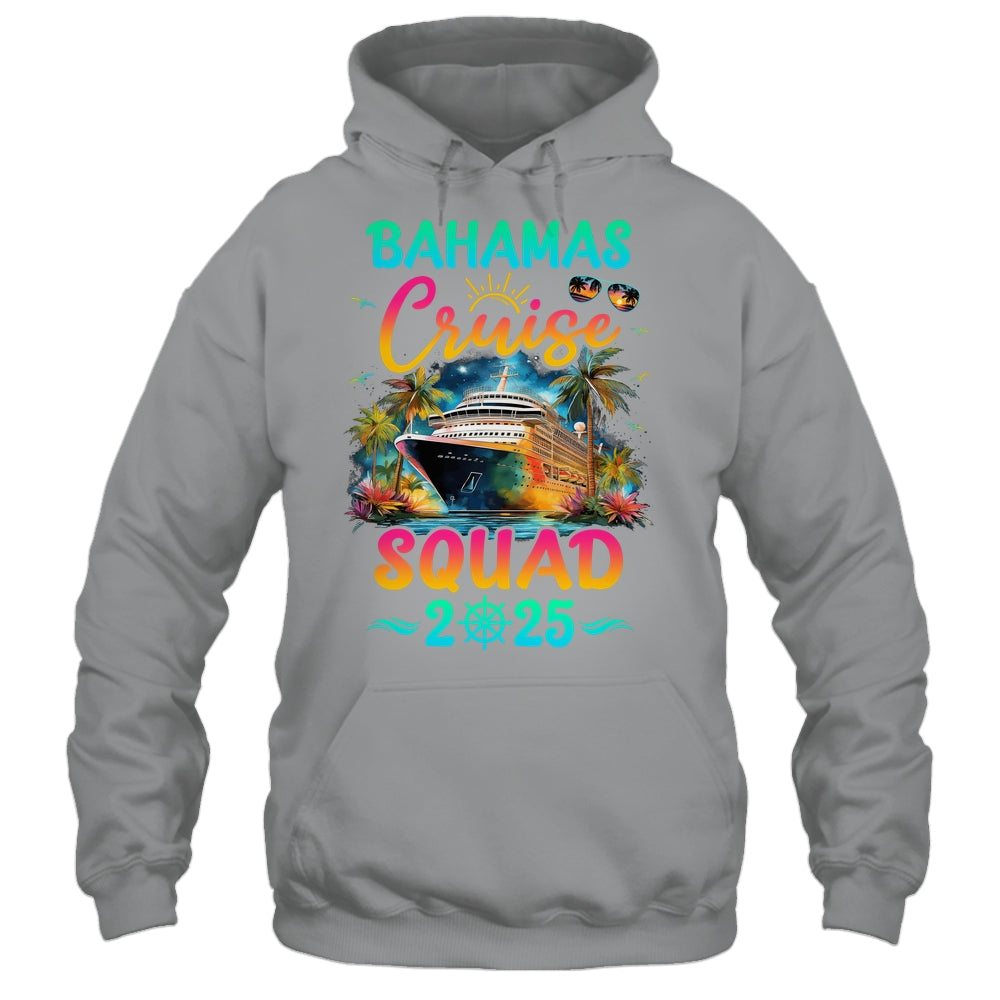 Family Bahamas Cruise Squad 2025 Summer Vacation Matching Shirt & Tank Top | siriusteestore