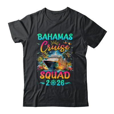 Family Bahamas Cruise Squad 2026 Summer Vacation Matching Shirt & Tank Top | siriusteestore