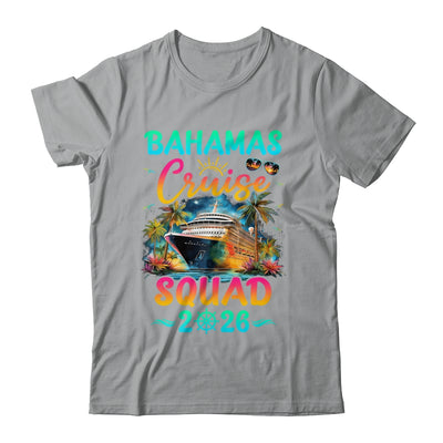Family Bahamas Cruise Squad 2026 Summer Vacation Matching Shirt & Tank Top | siriusteestore
