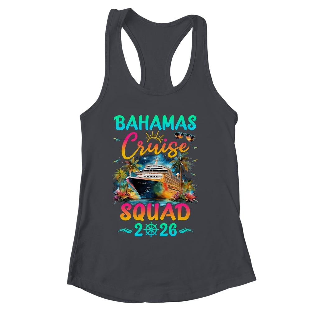 Family Bahamas Cruise Squad 2026 Summer Vacation Matching Shirt & Tank Top | siriusteestore