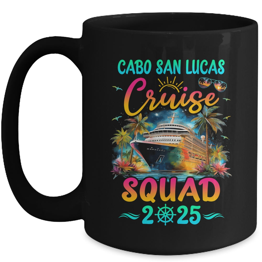 Family Cabo San Lucas Cruise Squad 2025 Summer Vacation Matching Mug | siriusteestore