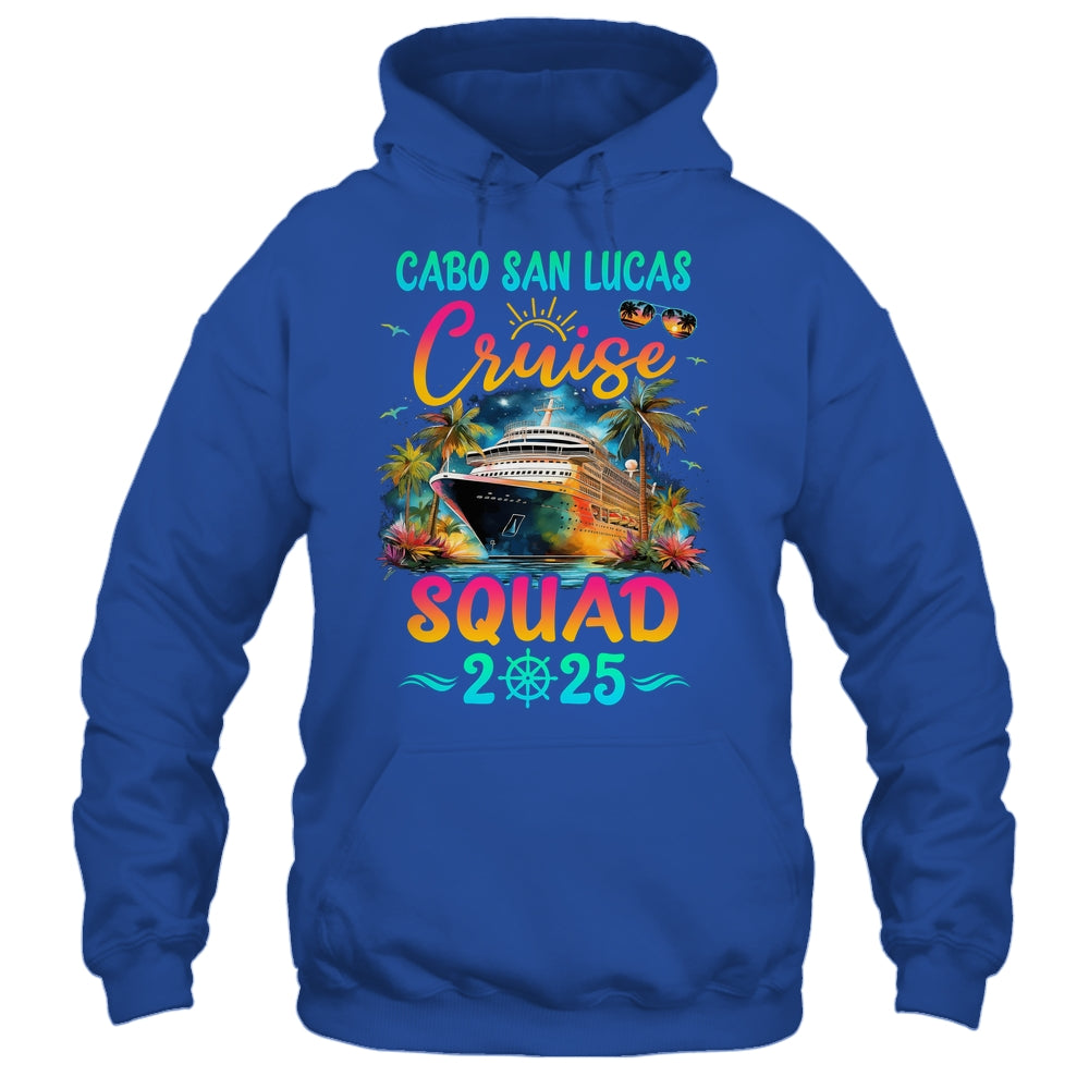 Family Cabo San Lucas Cruise Squad 2025 Summer Vacation Matching Shirt & Tank Top | siriusteestore